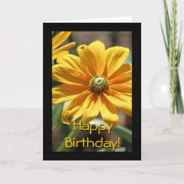 Golden Birthday Karte