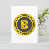 Golden Bitcoin Einladung
