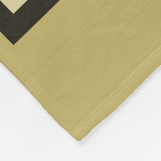 Golden Black Fleecedecke (Ecke)
