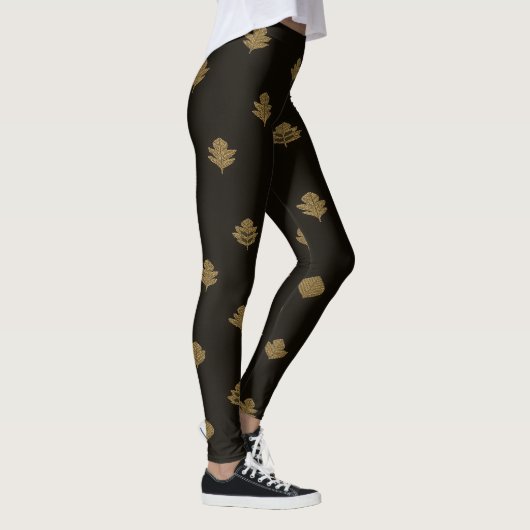 Golden Black Leggings Pattern (Rechts)