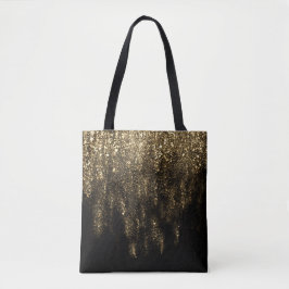 Golden Black Shiny Tasche