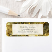 Golden Black Topaz Rücksendeadresse (Insitu)