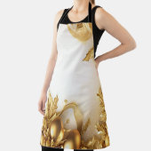 Golden Blätter Weihnachts-Schürze Schürze (InSitu)