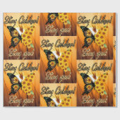 Golden bleibe, Bleibe dir Geschenkpapier (Flach)