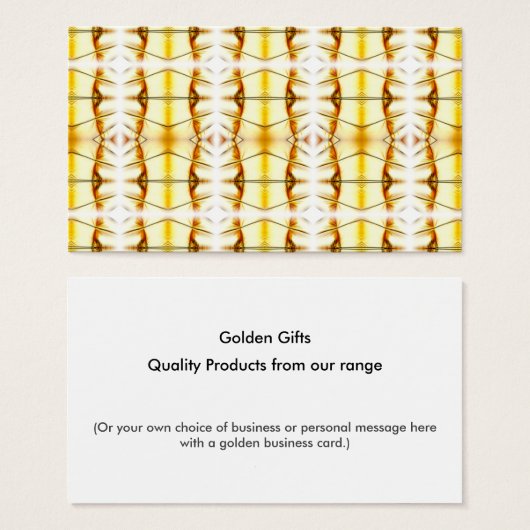 Golden Bling. (Vorne & Hinten)