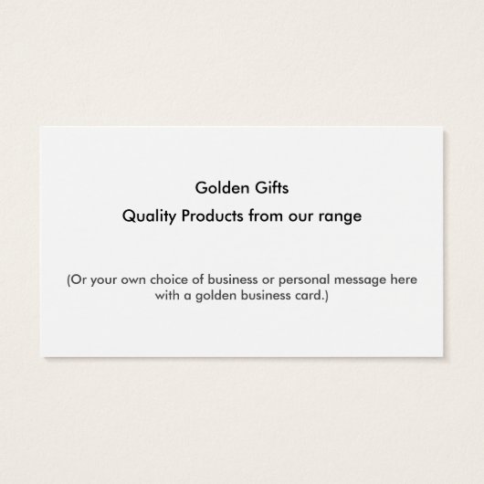 Golden Bling. (Rückseite)