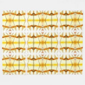 Golden Bling Fleecedecke (Vorderseite (Horizontal))