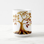 Golden Bloom Klassische Tasse (Mittel)