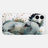 Golden Bloom Koala iPhone Hülle (Rückseite (Horizontal))