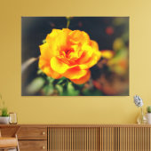 Golden Bloom Leinwanddruck (Insitu (Wohnzimmer))