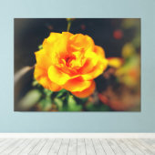 Golden Bloom Leinwanddruck (Insitu (Holzboden))