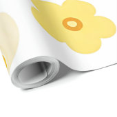 Golden Bloom Luxe Wallpaper Geschenkpapier (Rolleneckpunkt)
