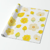 Golden Bloom Luxe Wallpaper Geschenkpapier (Ungerollt)