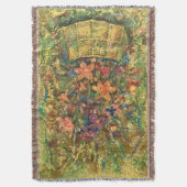 Golden Bloom of Reminiscence Decke (Vorderseite Vertikal)