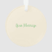 Golden Bloom Ornament (Rückseite)