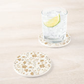 Golden Bloom Parco Tassino Getränkeuntersetzer (Seite)