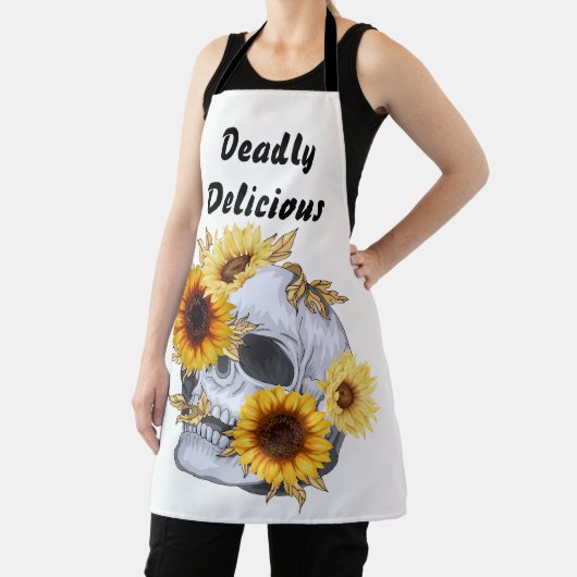 GOLDEN BLOOM SKULL SCHÜRZE (InSitu)