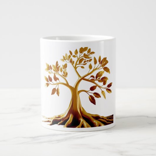 Golden Bloom Spezielle Tasse (Vorderseite)