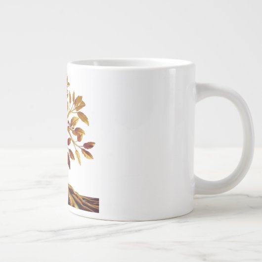 Golden Bloom Spezielle Tasse (Rechts)