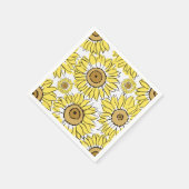 Golden Bloom Vibranly Serviette (Ecke)