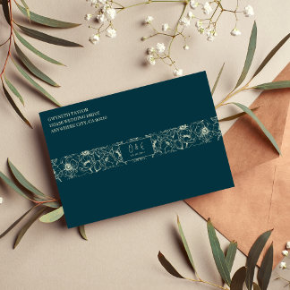 Golden Bloom Wedding Einladung Bly Band