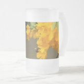 Golden Blossom Beauty Mattglas Bierglas (VorderseiteRechts)