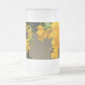 Golden Blossom Beauty Mattglas Bierglas (Mittel)