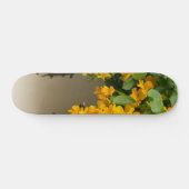 Golden Blossom Beauty Skateboard (Horizontal)