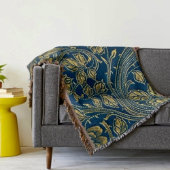 Golden Blossom Elegance Decke