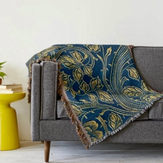 Golden Blossom Elegance  Decke