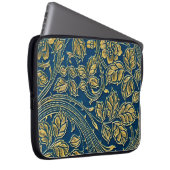 Golden Blossom Elegance Electronics Bag Laptopschutzhülle (Vorne Rechts)