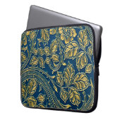 Golden Blossom Elegance Electronics Bag Laptopschutzhülle (Vorderseite Links)