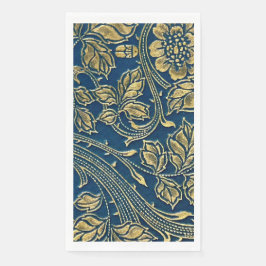 Golden Blossom Elegance Serviette