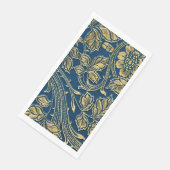Golden Blossom Elegance Serviette (Ecke)