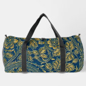 Golden Blossom Elegante Duffle Bag (Rückseite)