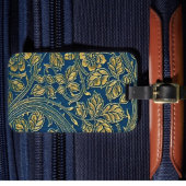 Golden Blossom Elegante Gepäckstück Gepäckanhänger