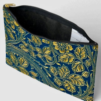 Golden Blossom Elegante Zeitung Zeitung Tasche