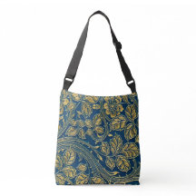 Golden Blossom Elegantes Kreuz Bag