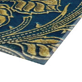 Golden Blossom Eleganz   Schneidebrett (Ecke)