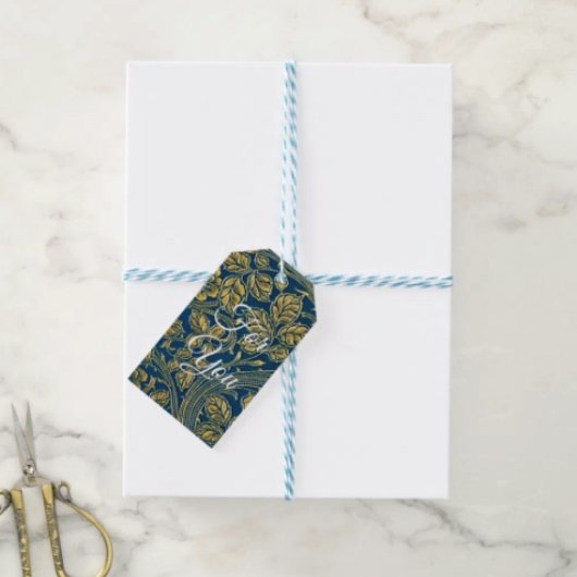 Golden Blossom Geschenkanhänger