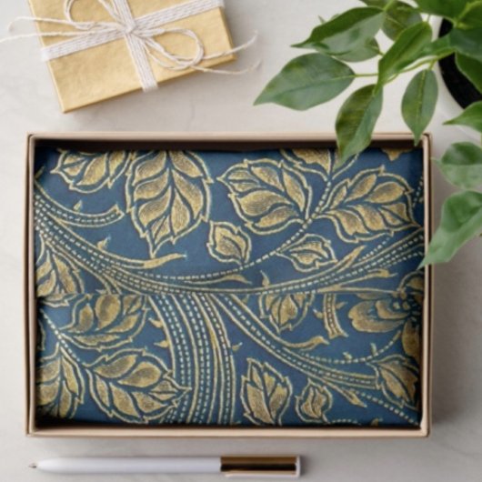 Golden Blossom Seidenpapier