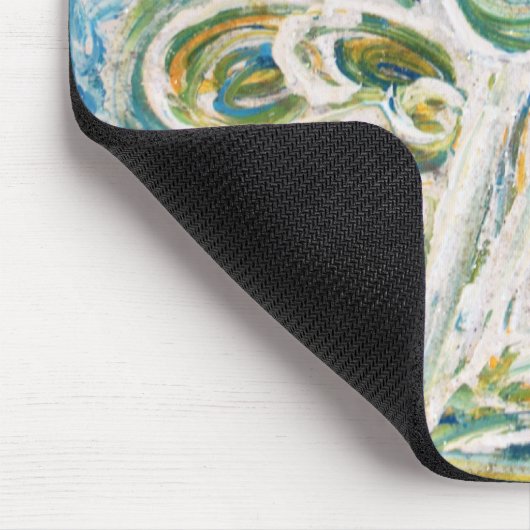 Golden Blue Angel Mousepad (Ecke)