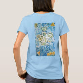 Golden Blue Angel T - Shirt (Zurück) (Rückseite)