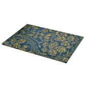 Golden Blue Elegance Cutting Board Schneidebrett (Ecke)