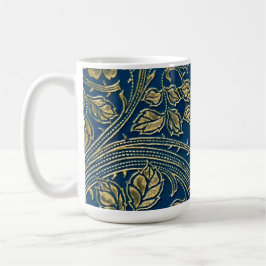 Golden Blue Elegance Kaffeetasse