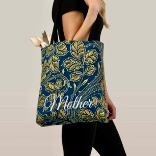 Golden Blue Eleganz Tasche