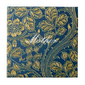 Golden Blue Fliese (Vorderseite)