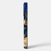 Golden & Blue Floral Opulence Case-Mate iPhone Hülle (Rückseite / Links)