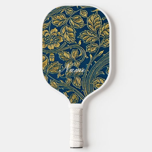 Golden Blue Pickleball Schläger (Vorderseite)