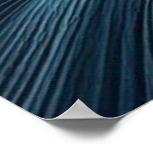 Golden Blue Poster (Ecke)